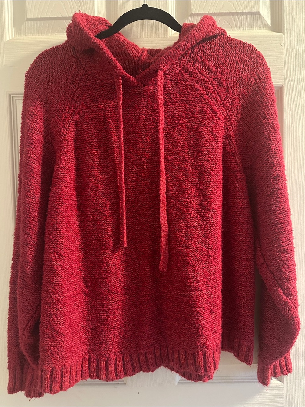 torrid Red Plush Textured Hoodie